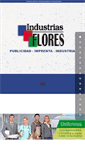 Mobile Screenshot of industriasflores.com